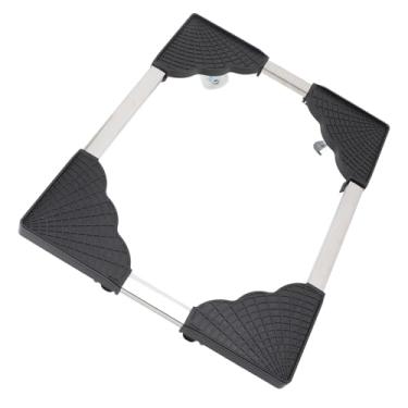 Imagem de Suporte para Desktop, Suporte Universal de Torre da CPU Com Rodas de Gola, Suporte de Torre de Computador Ajustável, Carrinho de Rolamento Retrátil para Casa e Escritório