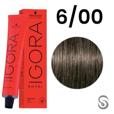 Imagem de Schwarzkopf Igora Royal Coloração 6/00 Louro Escuro Natural Extra 60ml