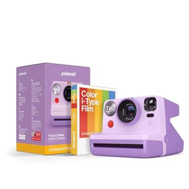 Imagem de Polaroid Câmera instantânea tipo I Now 2ª geração + pacote de filme (8 fotos) - roxo (6559)