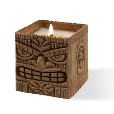 Imagem de Tocha de citronela Mana Mood – Tochas de mesa para pátio externo e quintal com tempo de queima de 60 horas, inclui óleo essencial altamente perfumado, vela grande decorativa perfeita para acampamento