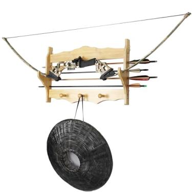 Imagem de Suporte de espada suporte para espadas, suporte de parede para exibição de espadas, suporte de madeira para katanas, prateleira de exibição samurai de 6 níveis, suporte para varinha, cabide de parada