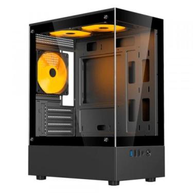 Imagem de Gabinete Gamer Bluecase BG-053 Nuker V2 Pro, Mid Tower, Lateral em Vid