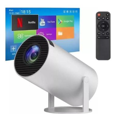 Imagem de Mini Projetor Portátil Wi-Fi 5G Bluetooth 5.0 Android 11 4K 1080 Full 
