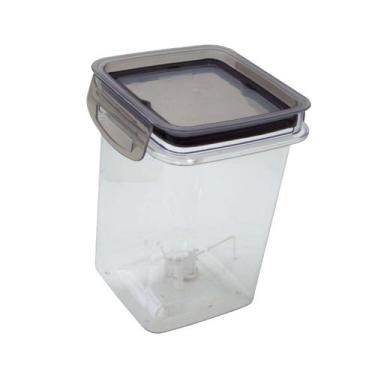 Imagem de Pote Hermético Plasútil 830ml com Trava  Ideal p/ Condimentos