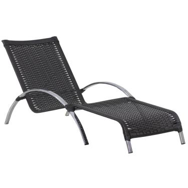 Imagem de Cadeira para Piscina em Alumínio para Tomar Sol e Praia Trama