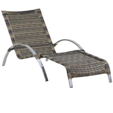 Imagem de Cadeira para Piscina em Alumínio para Tomar Sol e Praia Trama