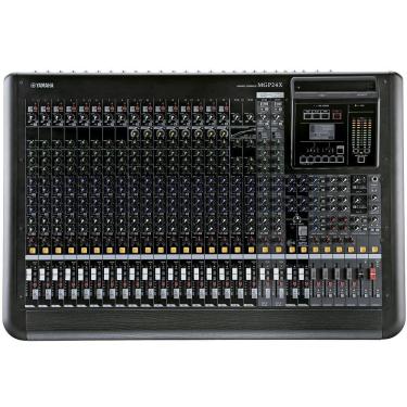 Imagem de Mesa de Som 24 Canais (16 XLR + 4 P10 Balanceados + 4 RCA) com USB / Efeito / Phantom / 4 Auxiliares - MGP 24 X Yamaha