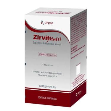 Imagem de Zirvit Multi 30 Comprimidos - Arese Pharma