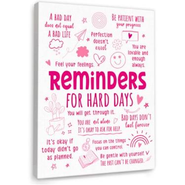 Imagem de YEOION Arte de parede i nhale para decoração de parede de escritório, citações positivas, decoração de parede para sala de aula e escola