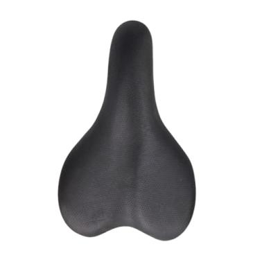 Imagem de kowaku Almofada para selim de bicicleta infantil, acessórios para ciclismo, montagem simples para canote de selim de 22 mm, peças de reposição, design oco, Preto Espessado
