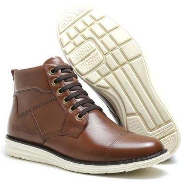 Imagem de Bota Masculina Cano Curto Urbana Pinhão Couro Art Nobre - 2023 - Art N