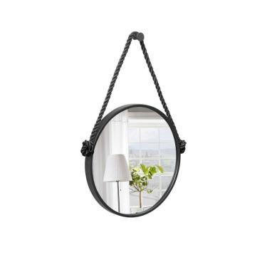 Imagem de Espelho Decorativo Adnet Alça Corda Naval Redondo