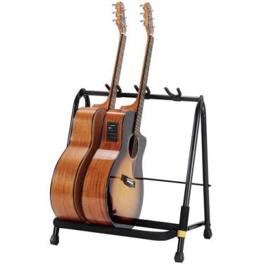 Imagem de Suporte Rack Profissional para Guitarra/Violão/Baixo Para 3 peças Herc