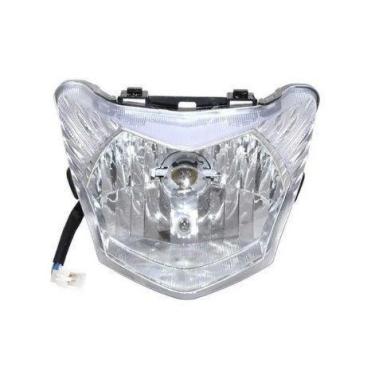 Imagem de Bloco Óptico Farol Shineray Jet 50 C/ Soquete E Lampadas - Smart