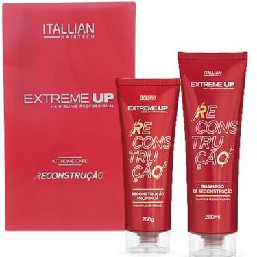 Imagem de Itallian Hairtech, Kit Extreme Up Reconstrução 2pçs: Sh.280ml+rec.profunda 250g