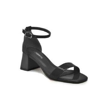 Imagem de Sandália Feminina Via Marte Salto baixo grosso, calcanhar fechado., Pr