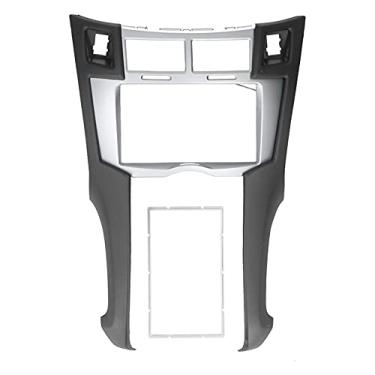 Imagem de Rádio do carro Áudio DVD Estéreo Centro de Controle Decoração Fit para Yaris Vitz Platz 05 ‑ 11 Kit Traço GPS Guarnição Kit Instalação Duplo Din