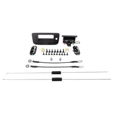 Imagem de TRQ Kit de reparo de porta traseira compatível com Chevrolet Silverado 2007-2013 1500 2007-2014 Silverado 2500 HD Silverado 3500 HD GMC Sierra 1500 Sierra 2500 HD Sierra 3500 HD