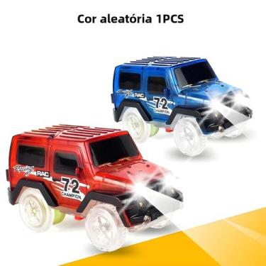 Imagem de Carro Elétrico Infantil DIY Com Luz Noturna, Pista, Túnel, Viaduto, In