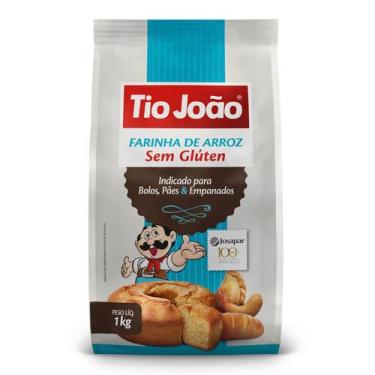 Imagem de Farinha de Arroz Tio João Sem Glúten 1kg