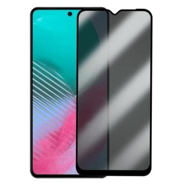 Imagem de Película de Vidro 3D Privacidade Anti Spy para Samsung Galaxy M54, 6.7 Polegadas, Vidro Temperado 9H