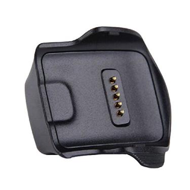 Imagem de Kissmart para carregador de engrenagem, base de carregamento de reposição para Samsung Galaxy Gear Fit Smart Watch SM-R350 (preto)