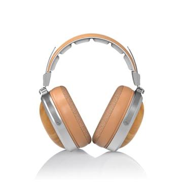 Imagem de FiiO FT1 Fones de ouvido Hi-Fi com fio de fibra nanowood fechada, cabo destacável, fones de ouvido de madeira de nogueira preta americana para casa, estúdio, gravação (faia)