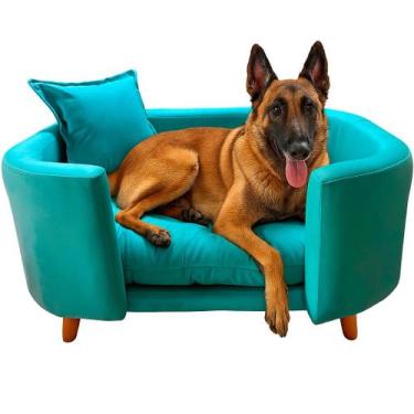 Imagem de Sofá Caminha Grande Porte Pet Luxo em Sued Premium - Sua Casa Decor, T