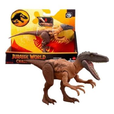 Imagem de Jurassic World Chaos Theory – Dino Herrerasaurus Articulado 20 Cm – Botão Função Mexe Cabeça - Mattel