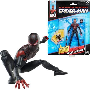 Imagem de Boneco Marvel Legends Ultimate Miles Morales Colecionável
