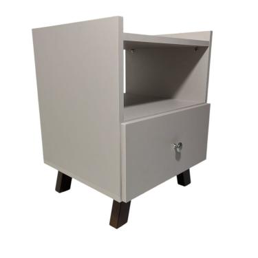 Imagem de Mesa De Cabeceira Em Mdf Com Uma Gaveta Palmas