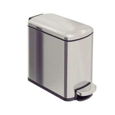 Imagem de Lixeira Tramontina Tipo D Slim Inox Acabamento Acetinado 6 L Tramontina