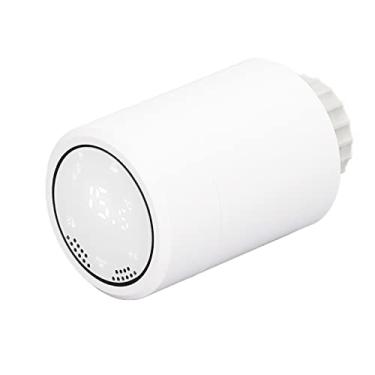 Imagem de Yctze Válvula de Radiador Inteligente Em Casa para Controle de Aplicativos Em ZigBee - Ajuste Inteligente de Temperatura Com Vários Modos e Alarme de Bateria Baixa