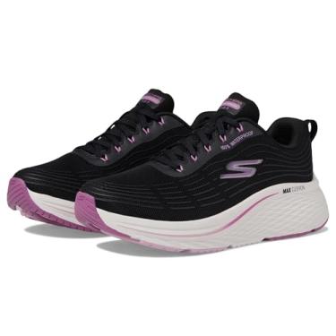 Imagem de Skechers Tênis feminino Max Cushion Elite 2.0 Bridgeport impermeável, Preto/rosa, 37