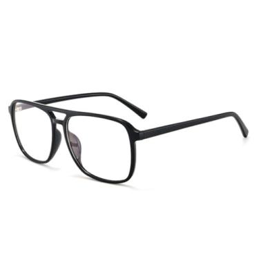 Imagem de Óculos de sol femininos anti-luz azul com armação transparente (1)