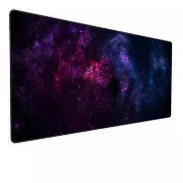 Imagem de Mouse Pad Gamer Speed, Extra Grande 70x35cm, Profissional - Universo Roxo