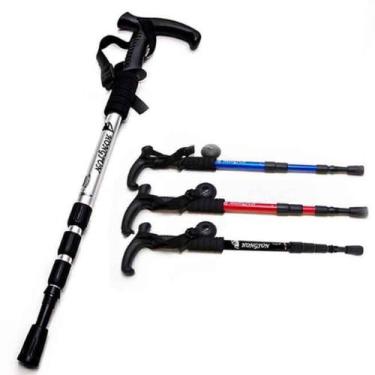 Imagem de Bastão Bengala Para Caminhada E Trilha Ajustável Em Alumínio - Art Hou