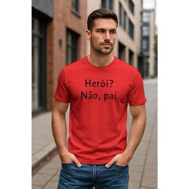 Imagem de Camiseta Masculina para o Melhor Pai do Mundo  Dia dos Pais  Algodão -