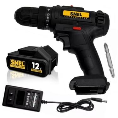 Imagem de Furadeira e Parafusadeira com Impacto 12V, 19 Posições de Torque, com Maleta