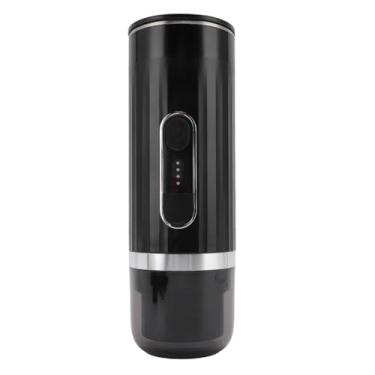 Imagem de Diydeg Máquina de café expresso portátil, máquina de café para automóvel compatível com cápsulas, com copo e colher USB-C, moinho de café de viagem para campismo, roulotte, casa