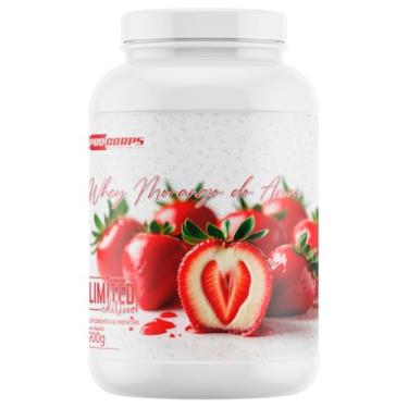 Imagem de Whey Fit Pro Corps Sabor Morango do Amor | Sem Açúcar e Cremoso