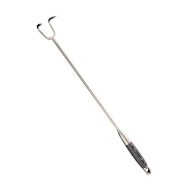 Imagem de IEUDNS Gancho de carne, virador de alimentos, gancho de resistente, garfo de carne, ganchos para bifes, carnes, acessórios para churrasco, restaurante, 41.5 Cm X 4.7 Cm X 5