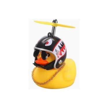 Imagem de Patinho Jack Com Led Pato de Borracha Bike Moto - ALFA