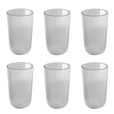 Imagem de Conjunto 6 Copos Altos 430 ml Lines Wolff