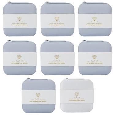 Imagem de Ciulaiy Caixa de joias de viagem de presente de dama de honra, organizador de joias, pequena despedida de solteira, caixa de presente de dama de honra, mini organizador de armazenamento, caixa de