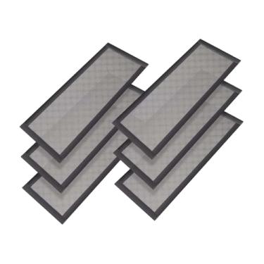 Imagem de Generic 6 peças de coberturas para ventilação de piso, coberturas para registro de piso, decoração, grelha, tela de ventilação de ar, malha para móveis