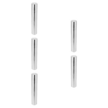 Imagem de KALLORY Tubo de Armazenamento de Arquivo Com 5 Peças, Protetor de Certidão de Nascimento, Recipiente de Tubo de Documentos de Aço Inoxidável para Pôsteres, Certificado, Diploma,