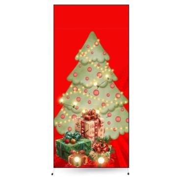 Imagem de Painel Romano Lateral 0,90mx 2,20m Veste Facil Natal (PLNAT0052)