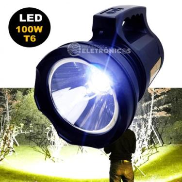 Imagem de Lanterna Holofote De Alto Brilho E Luminosidade 100w Led T6 DY8771 - D