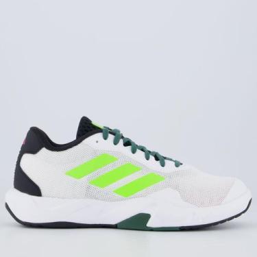 Imagem de Tênis Adidas Amplimove Trainer Branco e Verde, 42